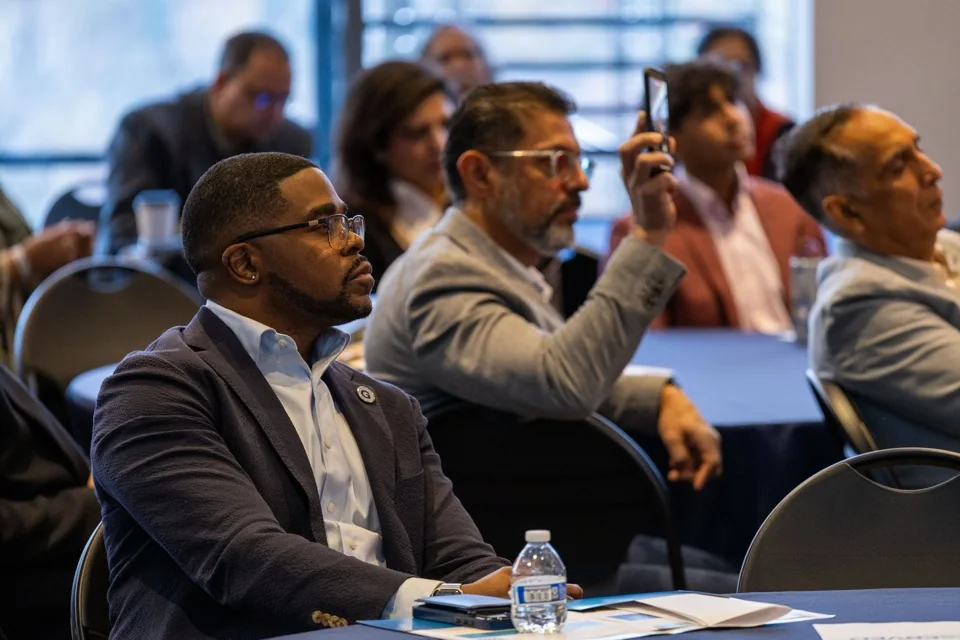 Attendees engaging with the program at the 2025 Georgetown Pakistan gathering